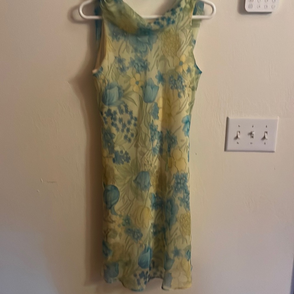 Stunning flower sundress!  Size 12, more like an 8!